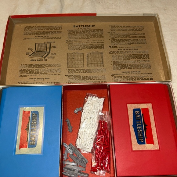 Milton Bradley Battleship 1967 Board Game No. 4730 *Complete* - Picture 13 of 14